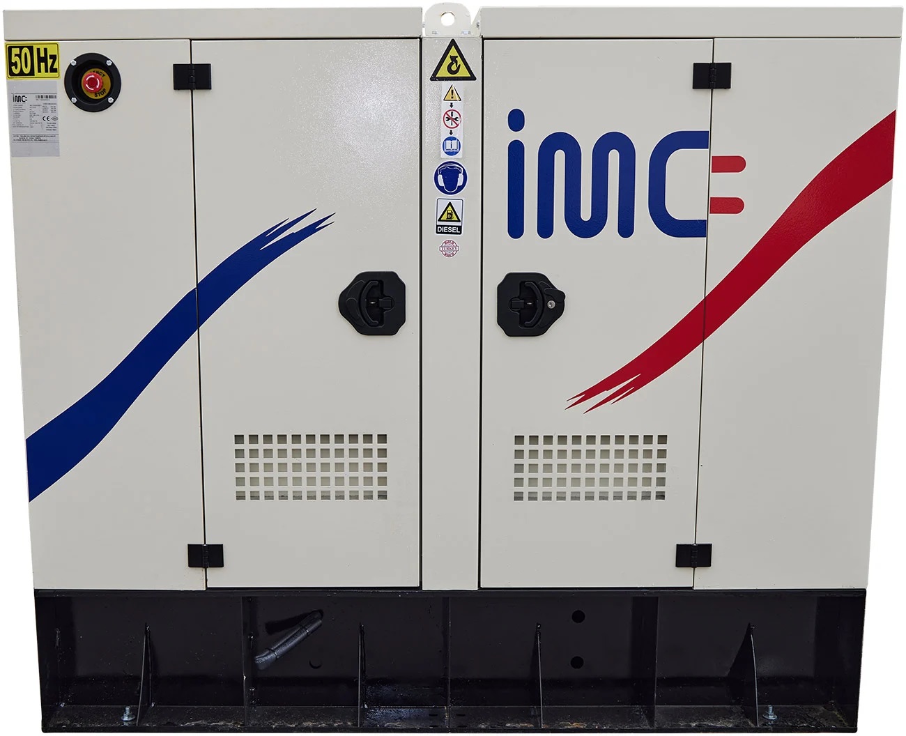 Генератор трифазний дизельний IMC 35KVA/28 квт з кабіною
